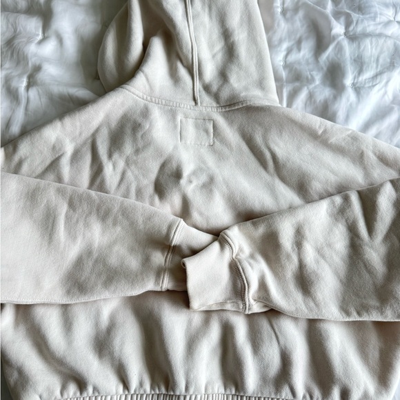 Abercrombie & Fitch Off-White Zip-Up Jacket - Picture 3 of 3